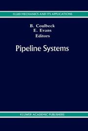 Cover of: Pipeline systems