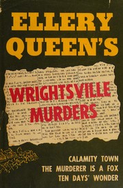 Cover of Wrightsville Murders by ellery queen