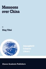 Cover of: Monsoons over China