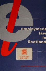 Cover of: Employment law in Scotland