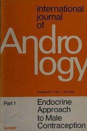Cover of: Endocrine approach to male contraception by Workshop on the Testis (5th 1978 Geilo, Norway), Workshop on the Testis (5th 1978 Geilo, Norway)