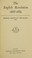 Cover of: The English revolution, 1688-1689.