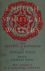 English Spiritual Writers cover