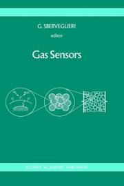 Cover of: Gas Sensors: Principles, Operation and Developments