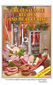 Cover of: Great sausage recipes and meat curing
