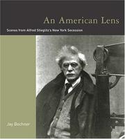 Cover of: An American lens: scenes from Alfred Stieglitz's New York Secession