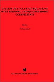 Cover of: Systems of evolution equations with periodic and quasiperiodic coefficients