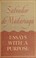 Cover of: Essays with a Purpose