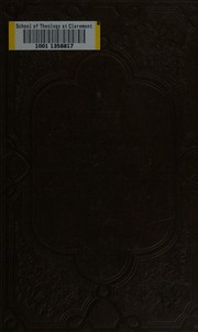 Cover of: Evangelism in the middle of the nineteenth century by Charles Adams, Charles Adams