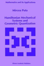 Cover of: Hamiltonian mechanical systems and geometric quantization