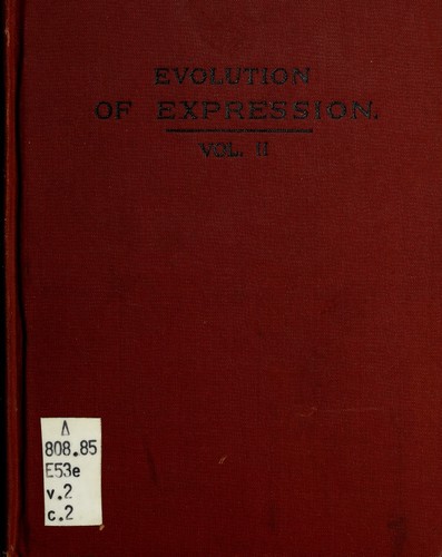 cover of Evolution of Expression