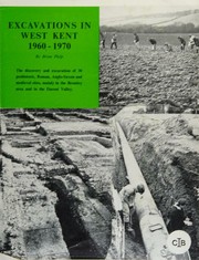 Cover of: Excavations In West Kent 1960-1970