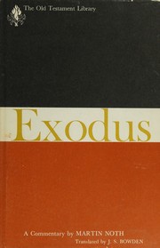 Cover of: Exodus: a commentary