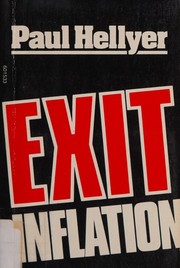 Cover of: Exit inflation by Paul Hellyer, Paul Hellyer