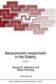 Cover of: Sensorimotor impairment in the elderly