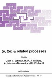Cover of: (e,2e) & related processes