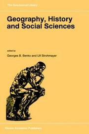 Cover of: Geography, history, and social sciences