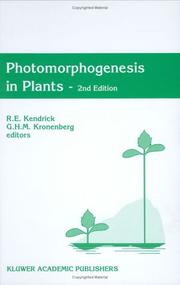 Cover of: Photomorphogenesis in plants