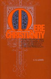 Cover of: Mere Christianity by C.S. Lewis