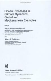 Cover of: Ocean Processes in Climate Dynamics: Global and Mediterranean Examples (NATO Science Series C: (closed)) | 