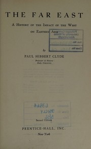 cover of The Far East, a history of the impact of the West on eastern Asia.