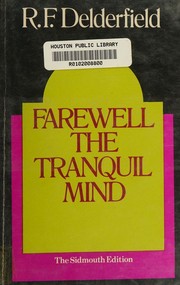 Cover of: Farewell the tranquil mind.