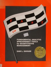 Cover of: FAST QM: fundamental analytic spreadsheet tools