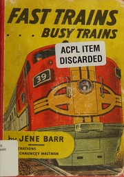 Cover of: Fast trains! Busy trains!