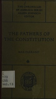 cover of Fathers of the Constitution