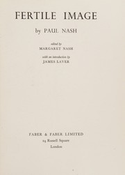 Cover of: FERTILE IMAGE. by Paul Nash, Paul Nash