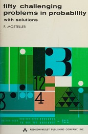 Fifty challenging problems in probabilitywith solutions cover