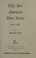 Cover of: Fifty best American short stories