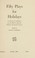 Cover of: Fifty Plays For Holidays