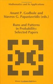 Cover of: Runs and patterns in probability