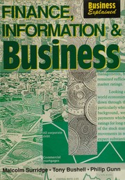 Cover of: Finance, information and business