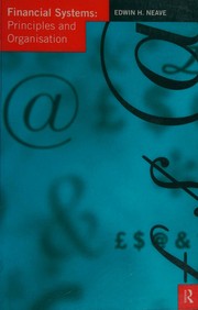 Cover of: Financial Systems: Principles and Organisation