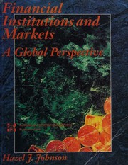 Cover of: Financial institutions and markets: a global perspective