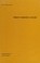 Cover of: First-order logic.