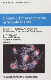 Cover of: Somatic Embryogenesis in Woody Plants (Forestry Sciences)