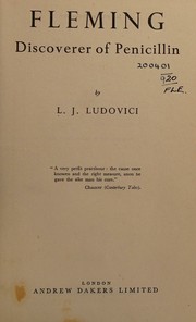 Cover of: Fleming: discoverer of penicillin.