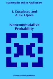 Noncommutative probability by I. Cuculescu