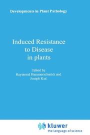 Cover of: Induced resistance to disease in plants | 