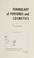 Cover of: Formulary of Perfumes and Cosmetics