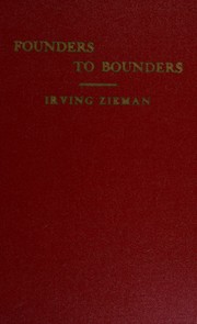 Front cover of Founders to bounders by Irving Zieman
