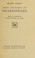 Cover of: Four lectures on Shakespeare,