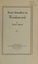 Cover of: Four studies in Wordsworth