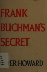 Cover of: Frank Buchman's secret