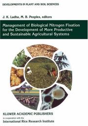 Management of biological nitrogen fixation for the development of more productive and sustainable agricultural systems by Symposium on Biological Nitrogen Fixation for Sustainable Agriculture (1994 Acapulco, Mexico)