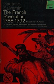 Cover of: The french revolution 1788-1792