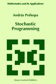 Stochastic programming by A. Prékopa